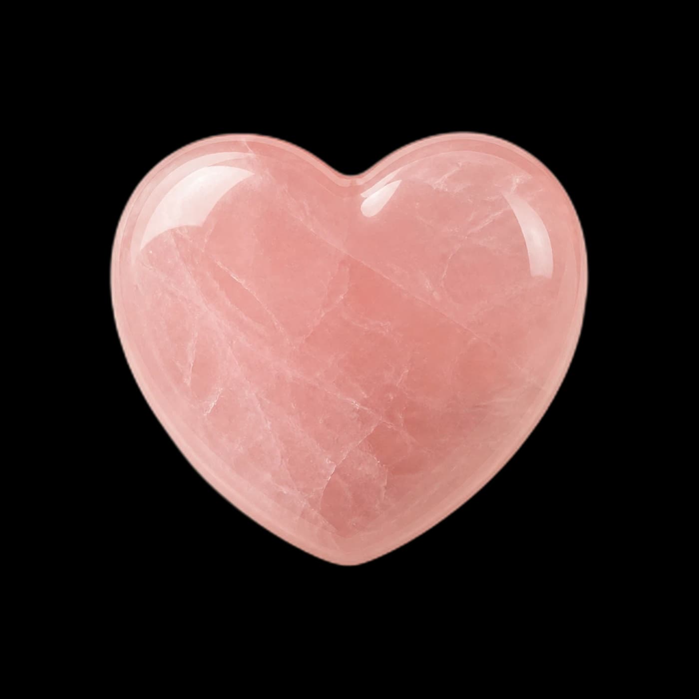 ROSE QUARTZ HEART