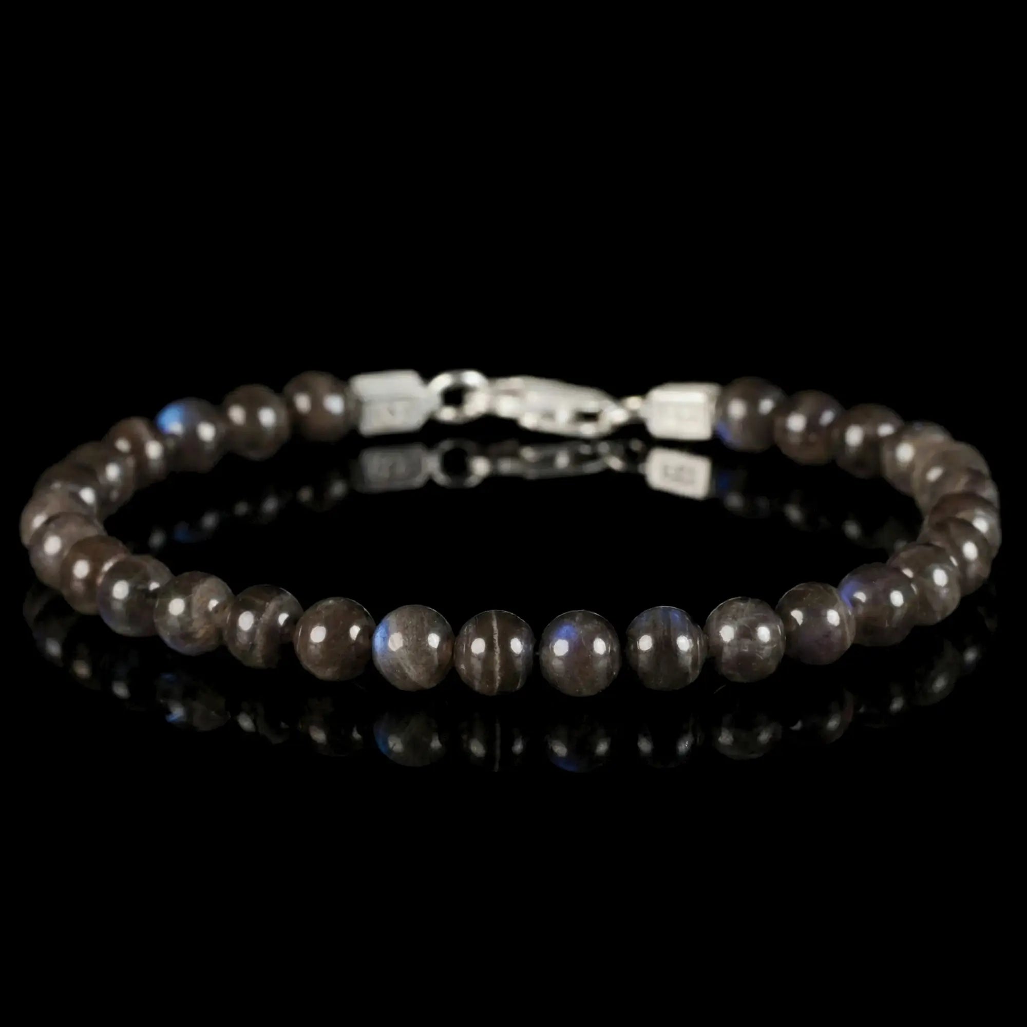 BLACK LABRADORITE BRACELET III (6MM)