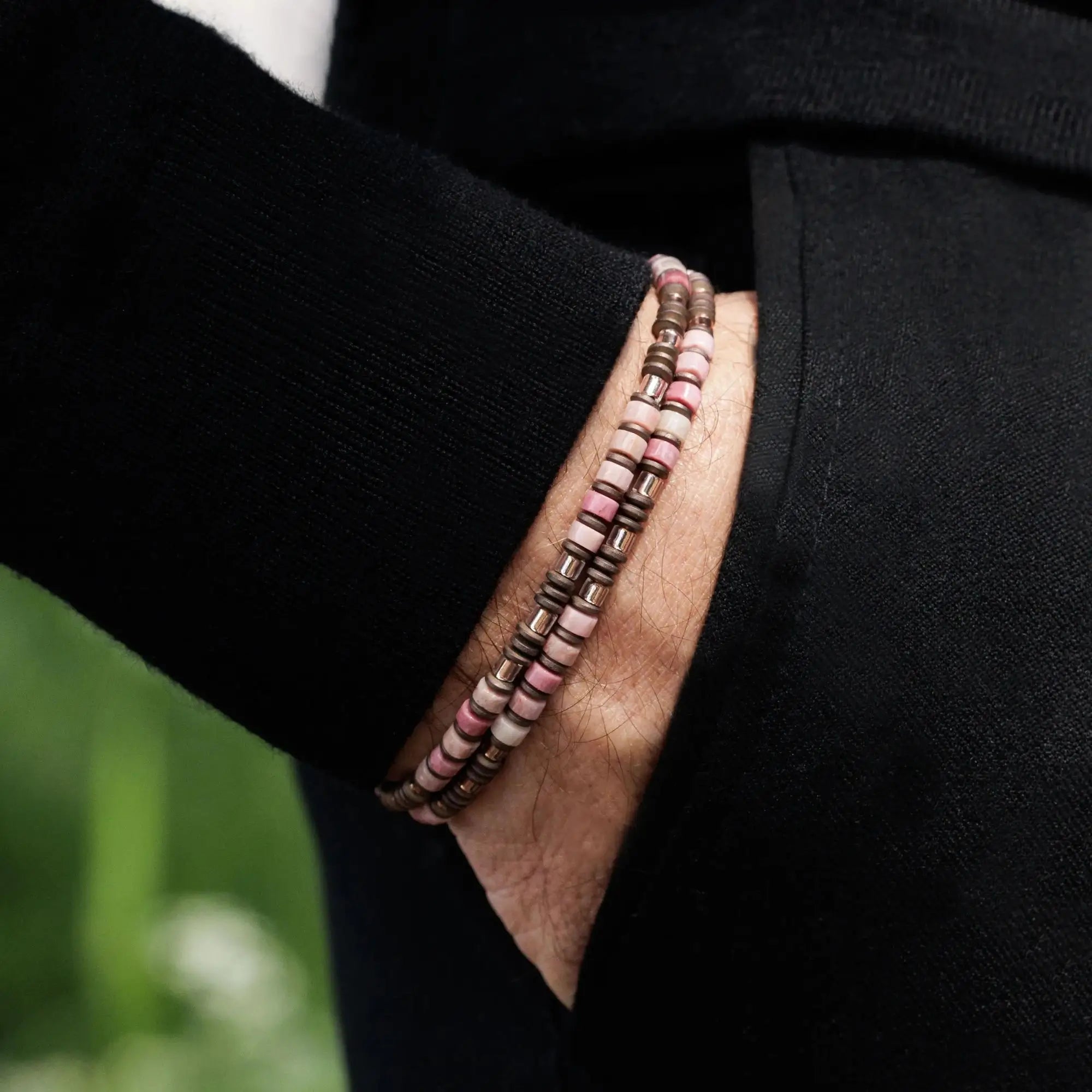 RHODONITE BRACELET II (4MM)