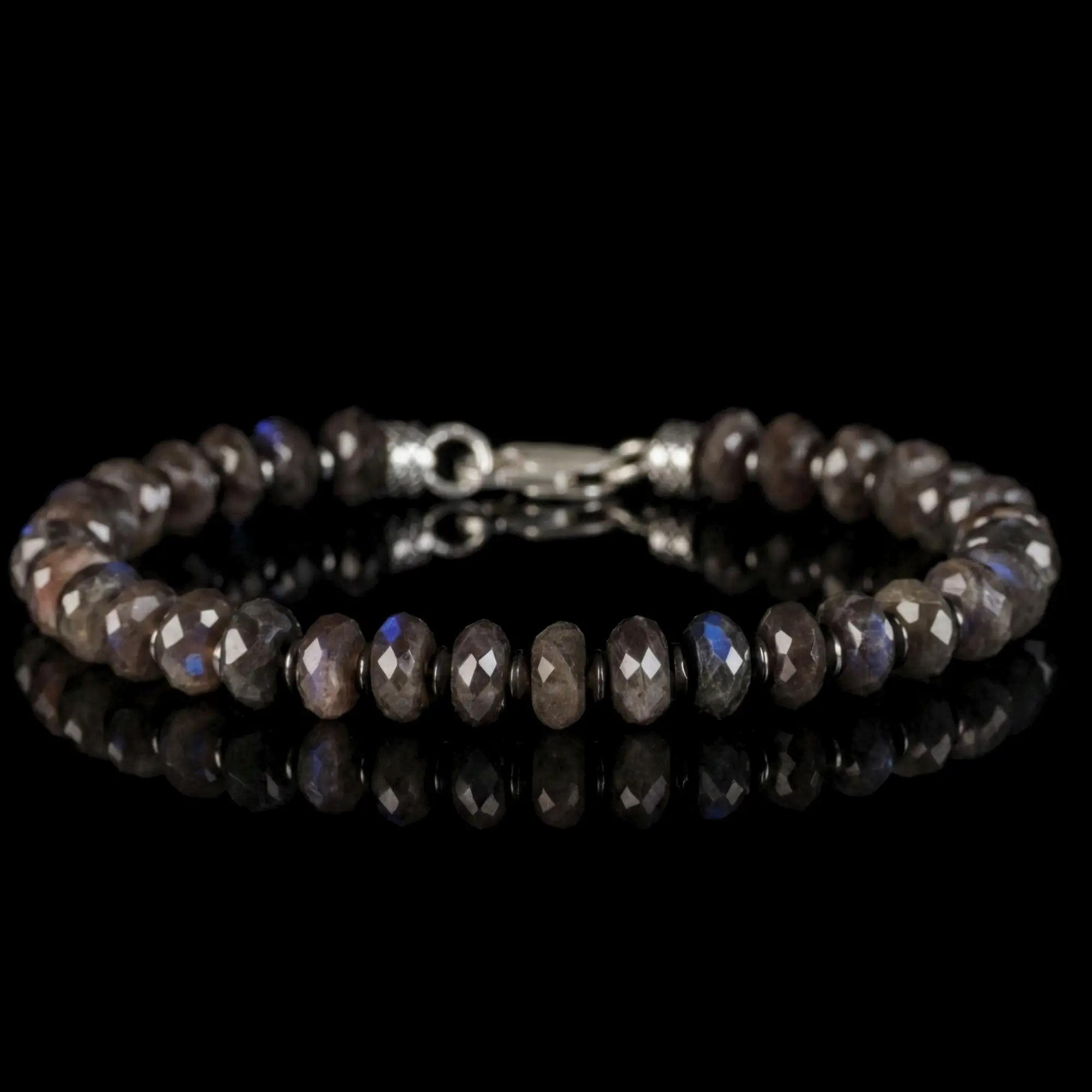 BLACK LABRADORITE BRACELET I (8MM)
