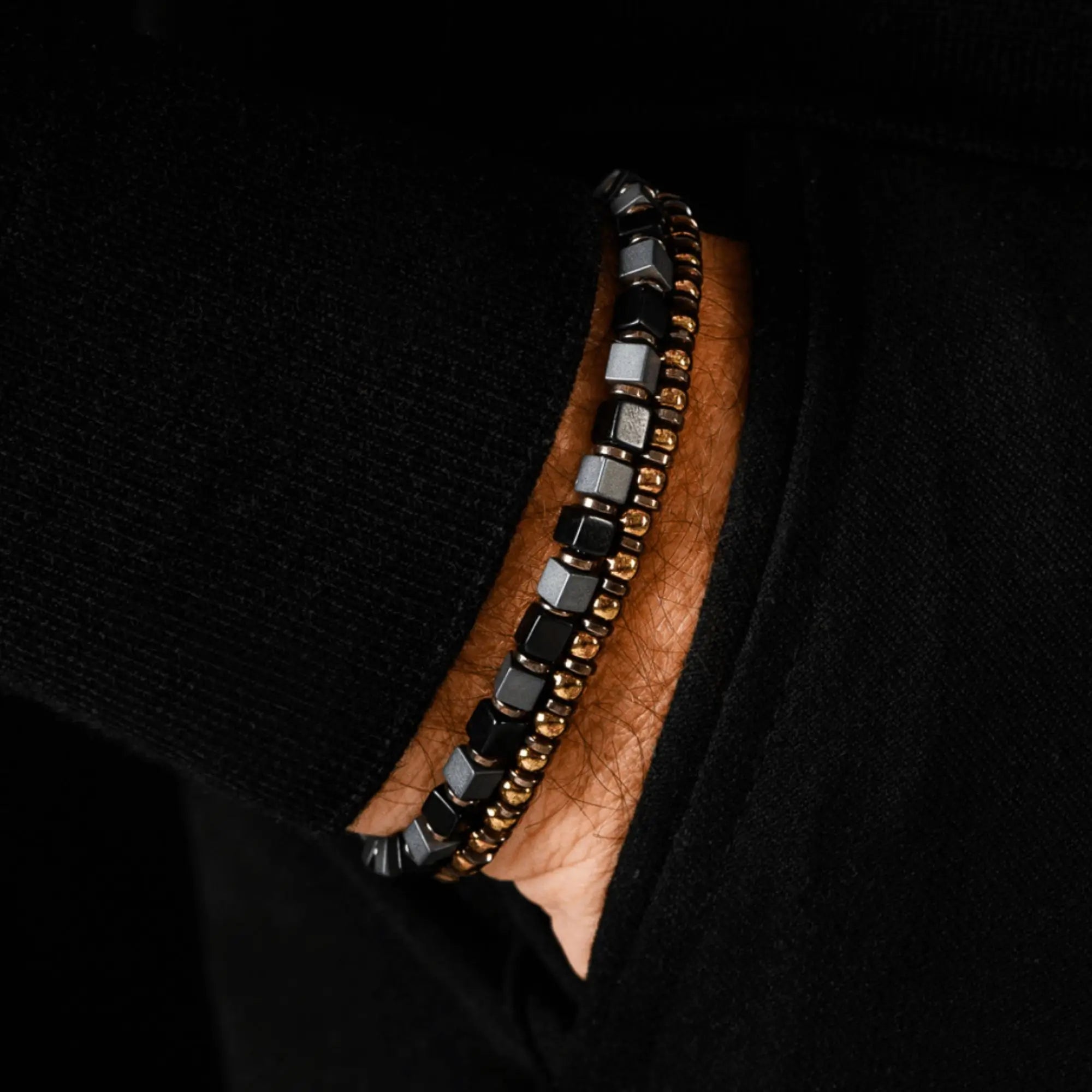 HEMATITE - METALLIC BROWN BRACELET XX (4MM)