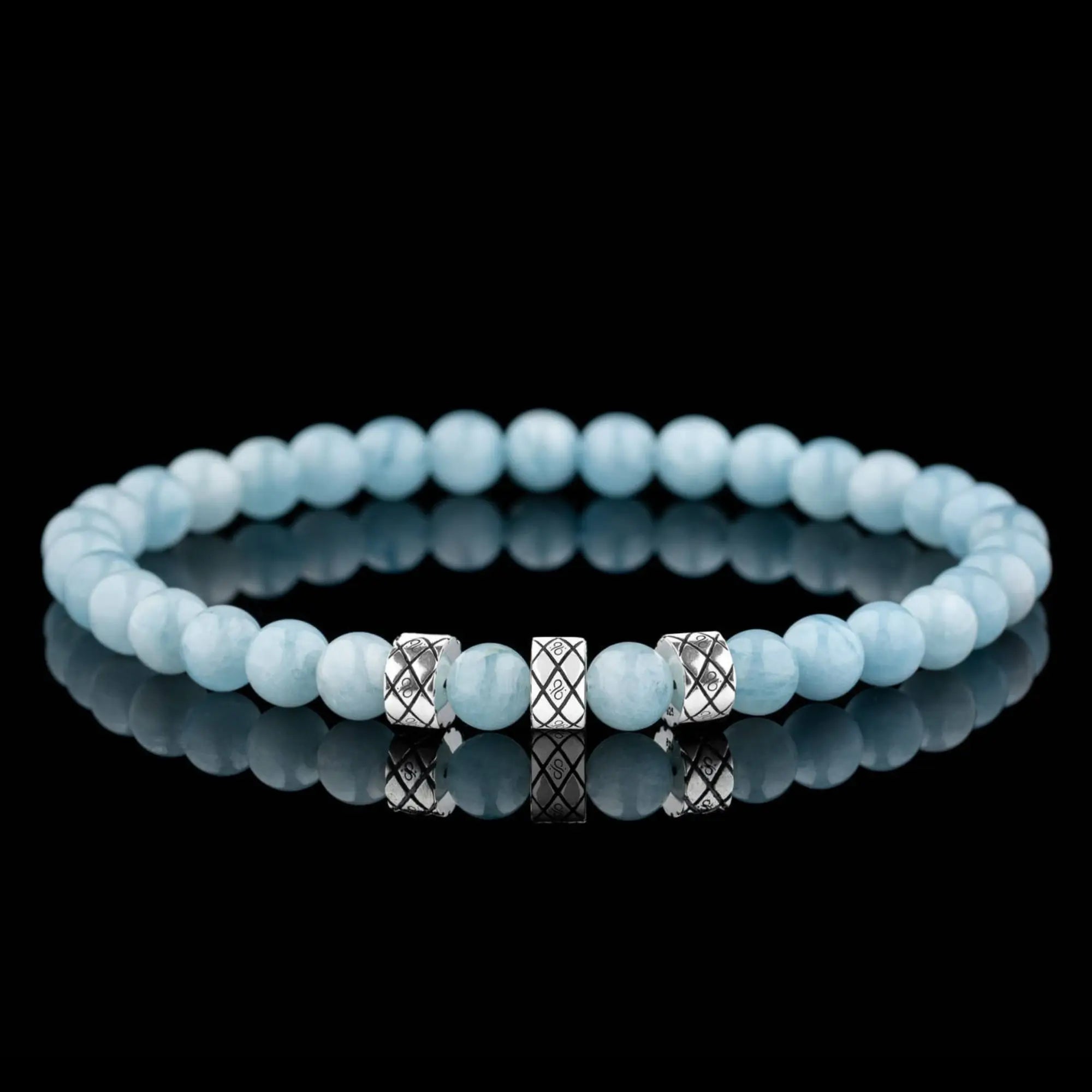 AQUAMARINE BRACELET IX (6MM)