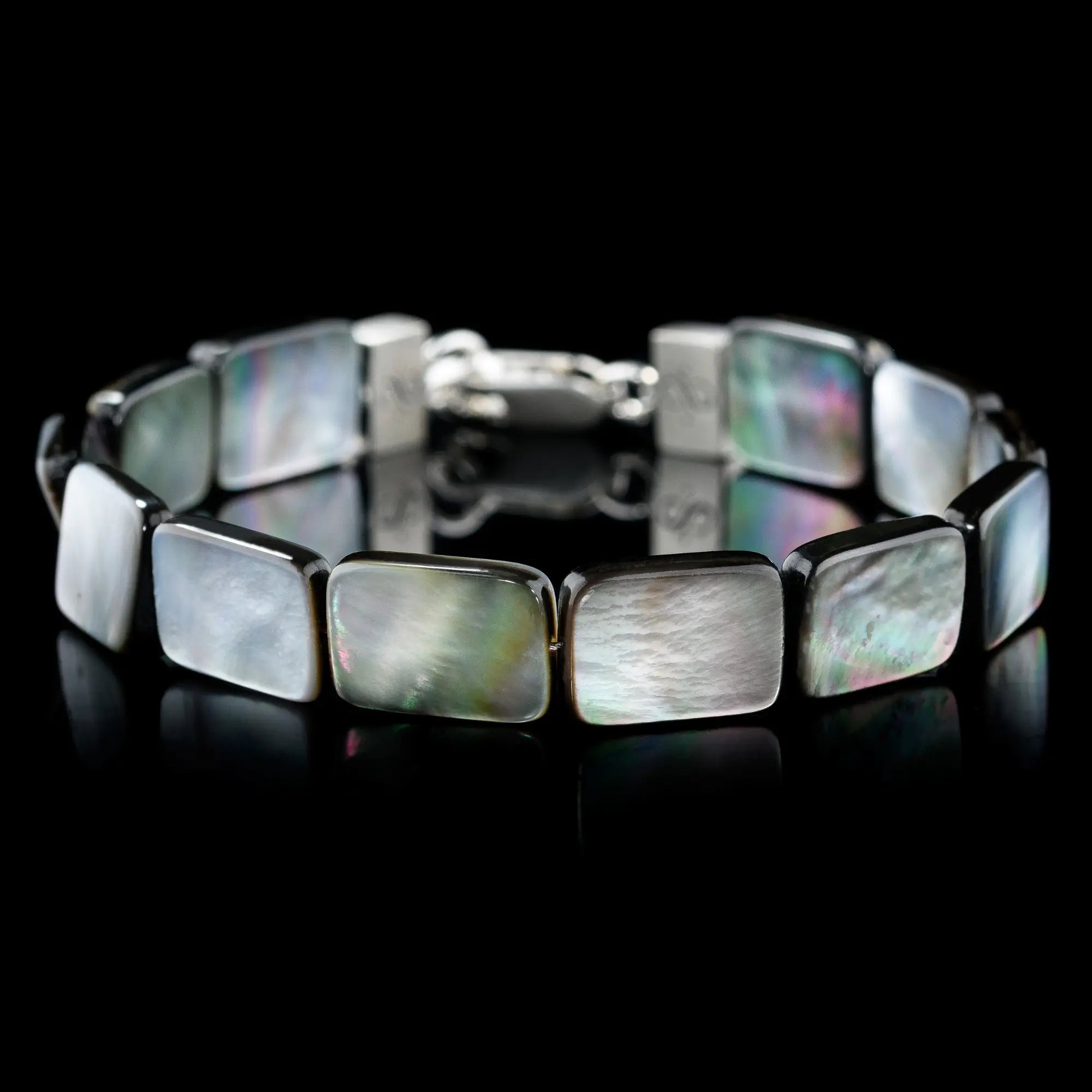 BLACK LIP OYSTER BRACELET I (14X10MM)