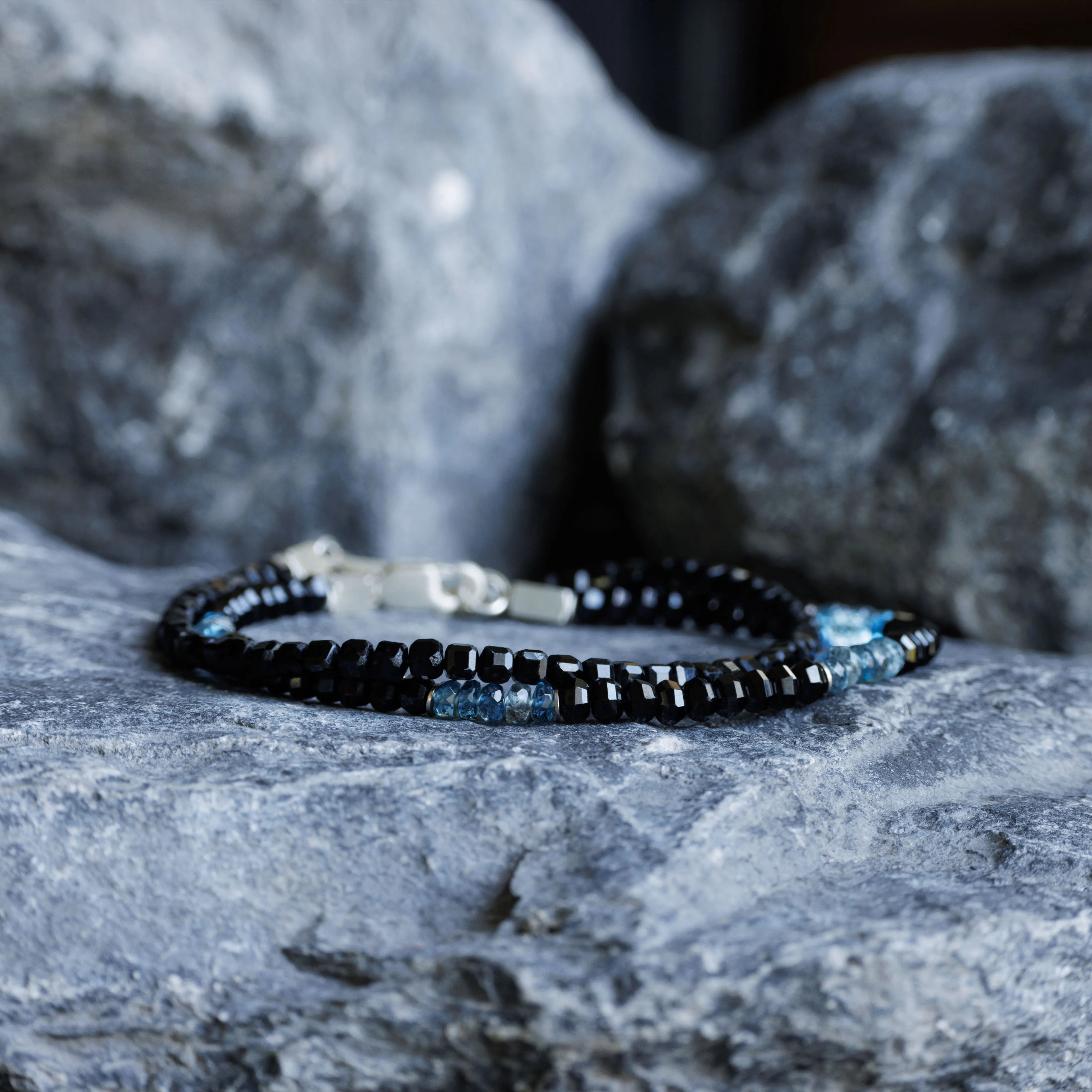BLACK TOURMALINE BRACELET XX (3MM)