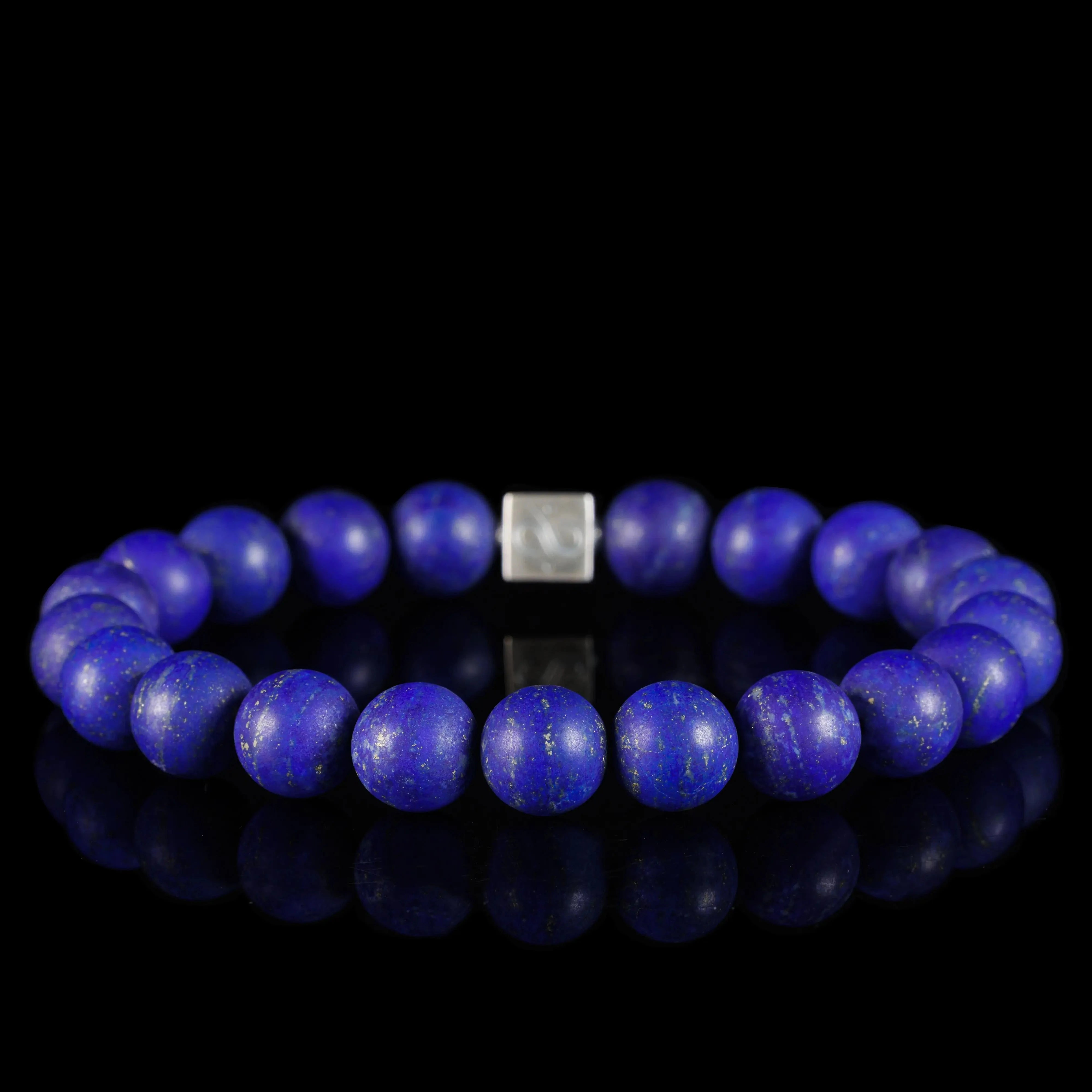 MATTE LAPIS LAZULI BRACELET X (10MM)