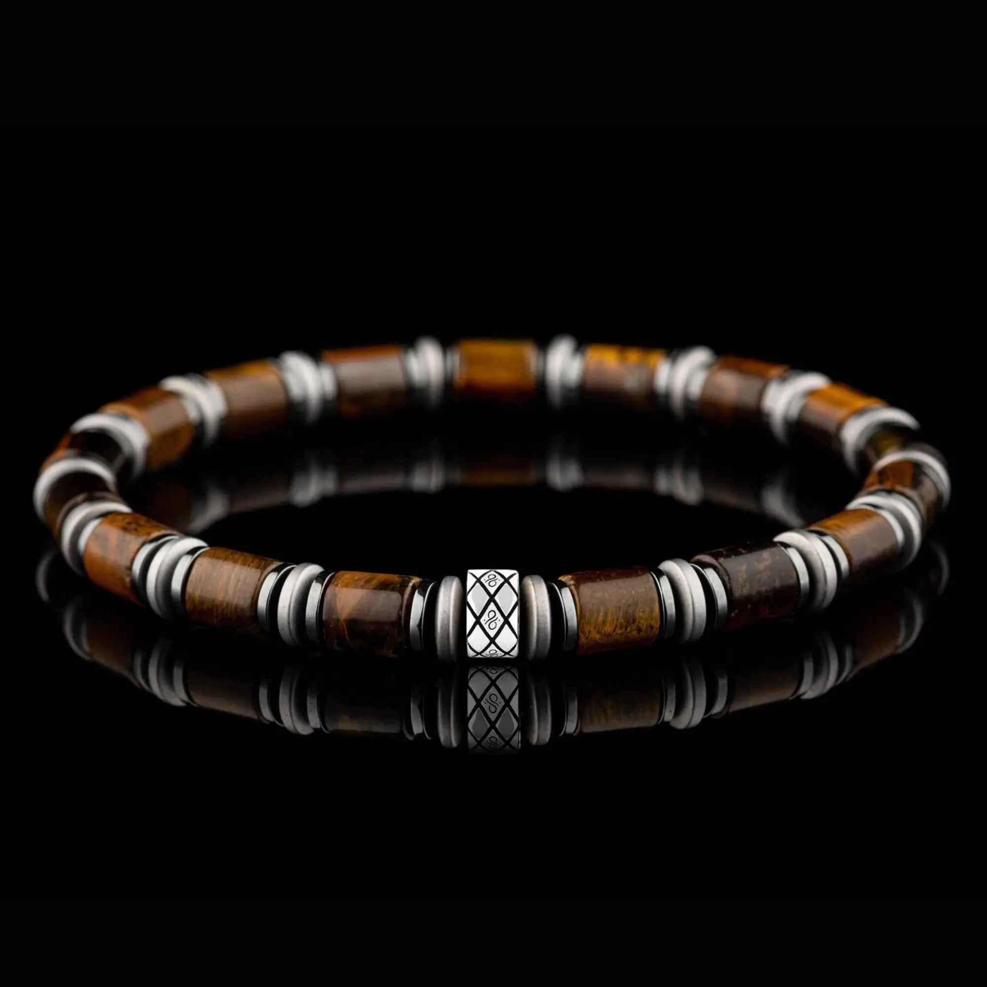 TIGER EYE BRACELET IX (6MM)