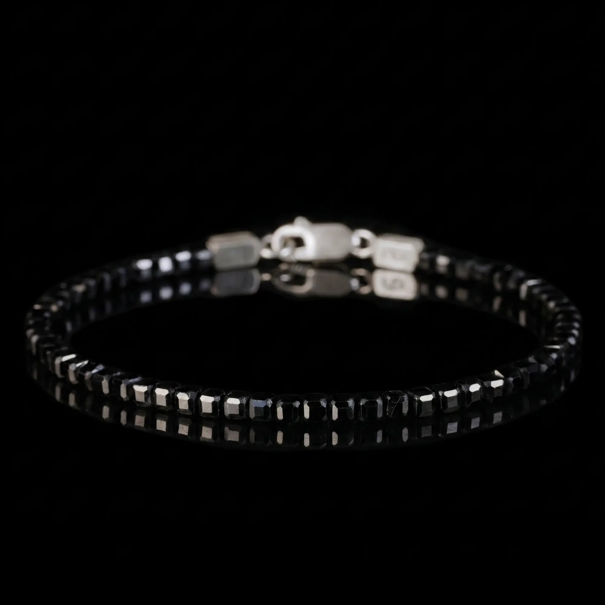 BLACK TOURMALINE BRACELET XX (3MM)